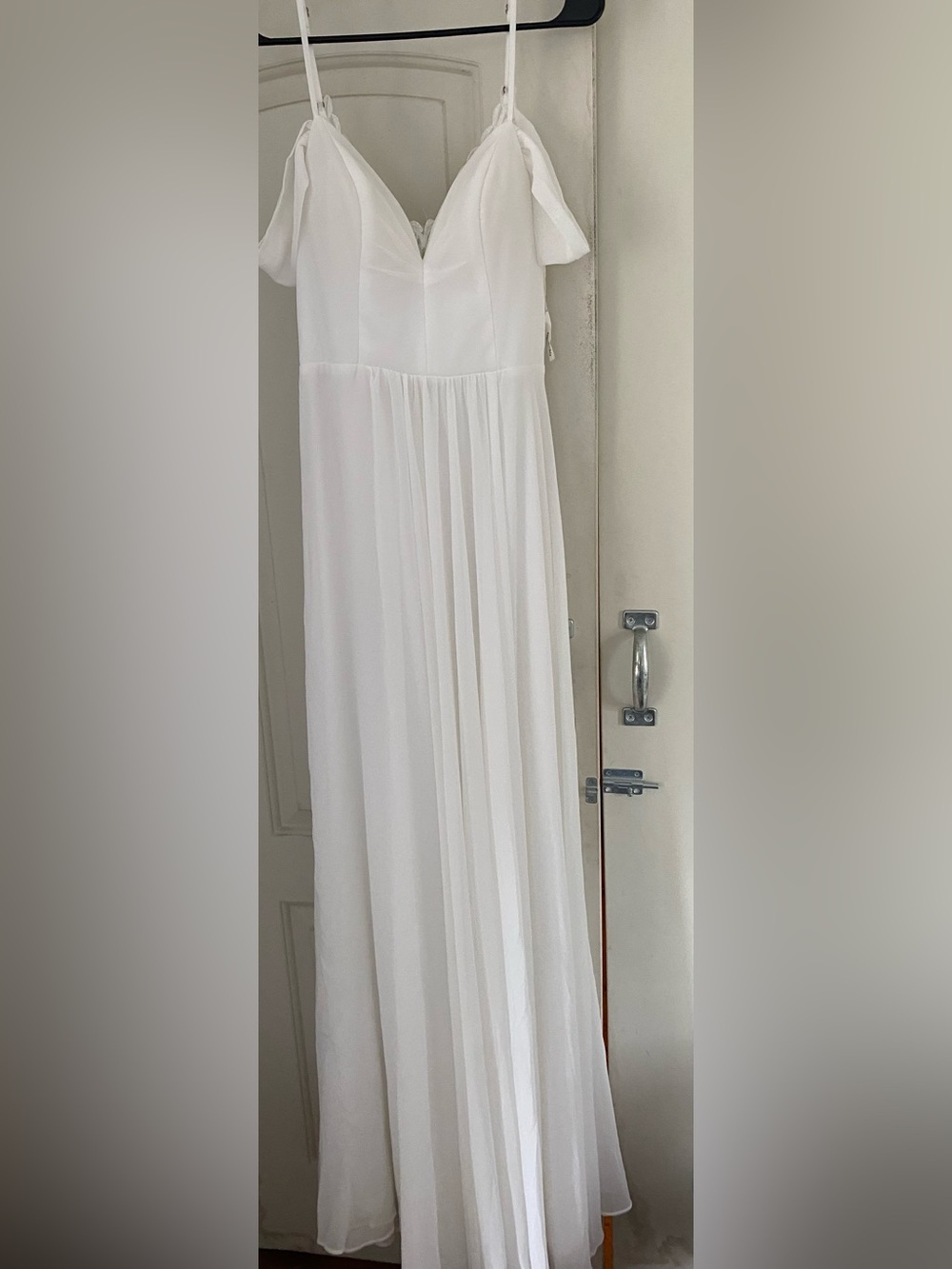 Soieblu Ivory Pleated Wedding dress